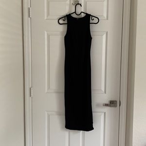 Maxi dress - open in the bottom back - small size - forever 21